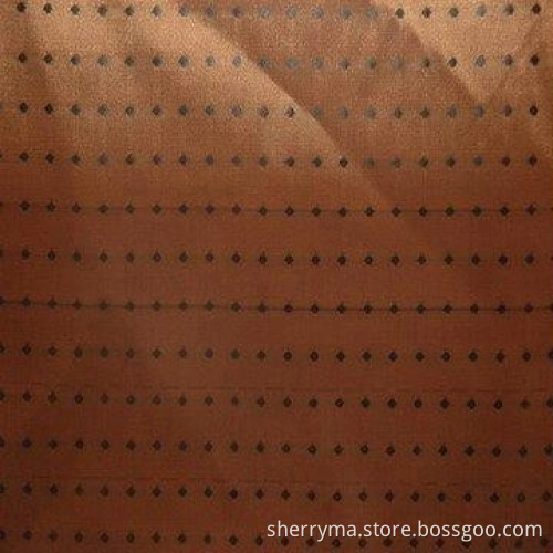 Kain taffeta jacquard lapisan poliester modis baru